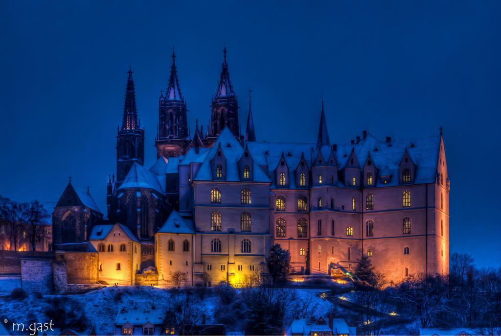 Hotel Garni Residenz Am Markt Meißen Dış mekan fotoğraf